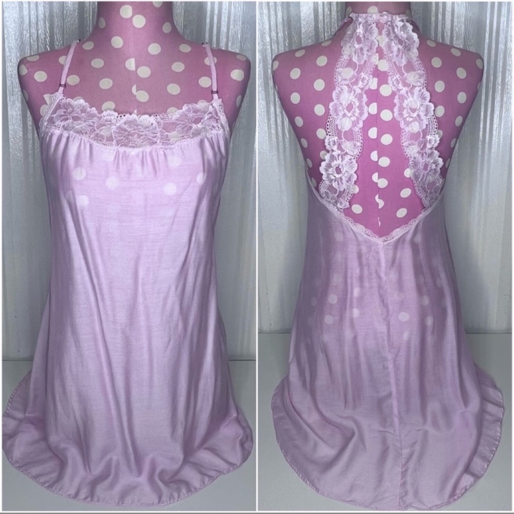 Size XS Victoria’s Secret Silk & Lace Slip Dress